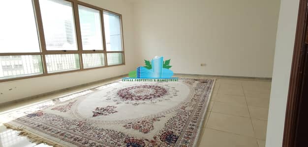 3 Bedroom Apartment for Rent in Tourist Club Area (TCA), Abu Dhabi - Big size 3 BHK with Extra Large Hall-room + Balcony and Store-room | Ready to move!