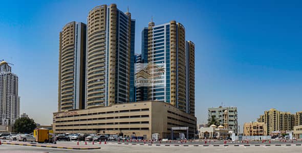 2 Bedroom Apartment for Rent in Ajman Downtown, Ajman - 2BHK FOR RENT WITH PARKING IN HORIZON TOWER AJMAN