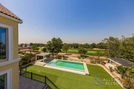 6 Bedroom Villa for Sale in Jumeirah Golf Estates, Dubai - Six Bedroom Mansion | Big Plot | Vacant