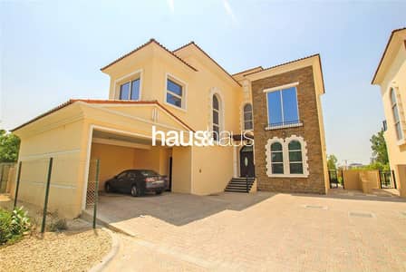 4 Bedroom Villa for Rent in Jumeirah Golf Estates, Dubai - Best Views in JGE | Custom Built | Basement | Now