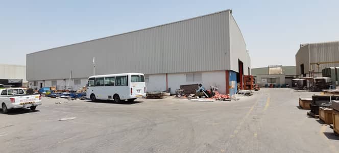 Warehouse for Sale in Al Qusais, Dubai - A vast warehouse with office setup for sale at al qusais-dubai. AED-15M