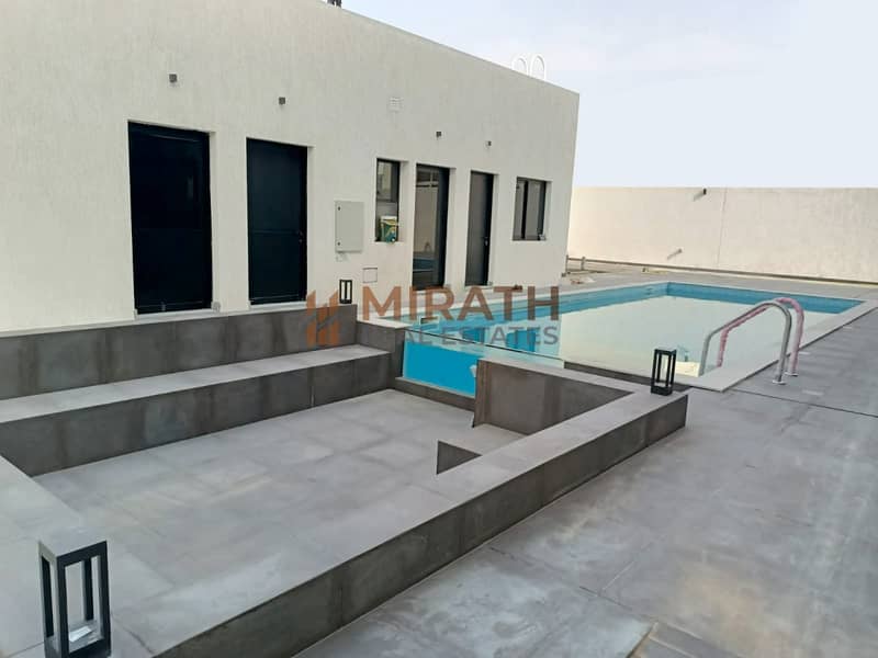 BRAND NEW 5 BR+D+M+POOL ,RENT IN BARSHA  SOUTH 2