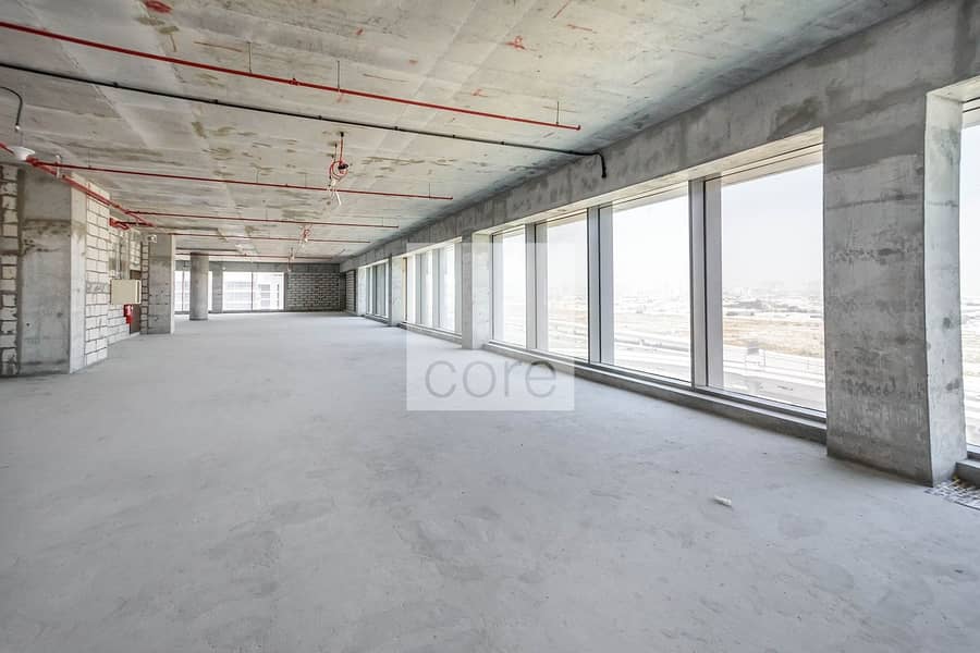 Shell and core Office | Chiller Free | High Floor