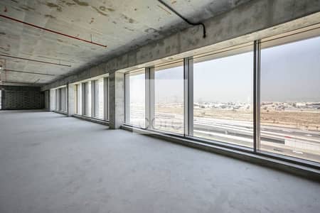 Office for Rent in Dubai Hills Estate, Dubai - Shell and core Office | Chiller Free | High Floor