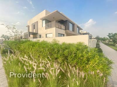 5 Bedroom Townhouse for Sale in Dubai Hills Estate, Dubai - Single Row | Vastu | Corner Villa Near Pool