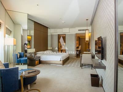 Hotel Apartment for Rent in Bur Dubai, Dubai - Fully Furnished Studio | Hotel Apt | Hyatt Regency