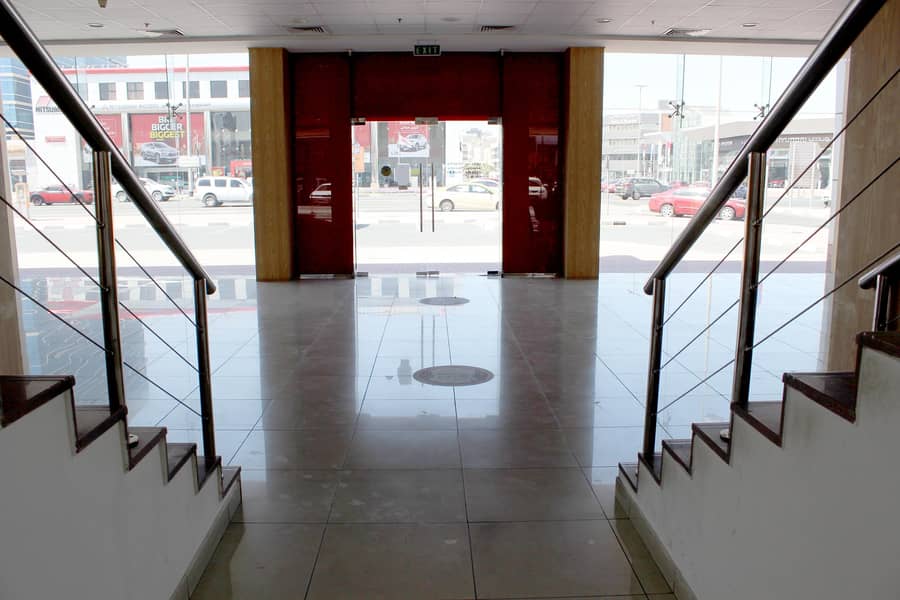 13 Months Contract Large Fitted Showroom with Fitted Offices | Opp. Dnata | Al Etihad Road (E11