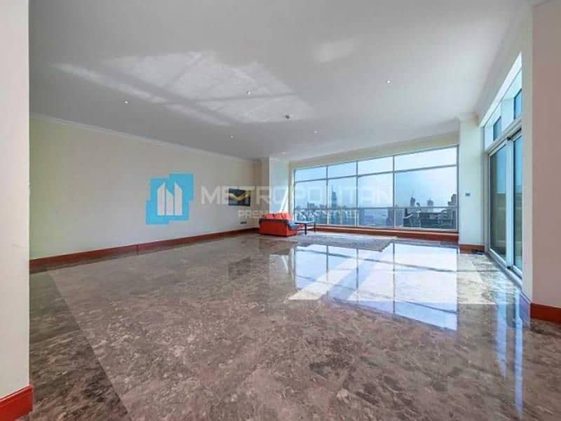 位于迪拜码头，滨海高地大楼 5 卧室的顶楼公寓 420000 AED - 5472215