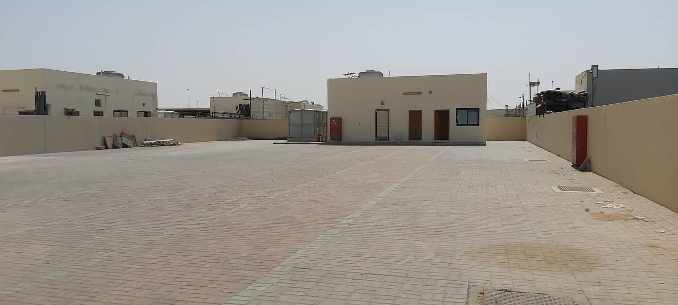 11500 Sqft Open Yard 3 Phase Power Office Boundary Wall In Al Sajaa Industrial Area Sharjah
