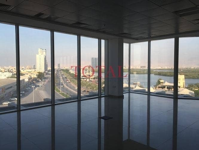 Spacious Office with Panoramic Views of Corniche