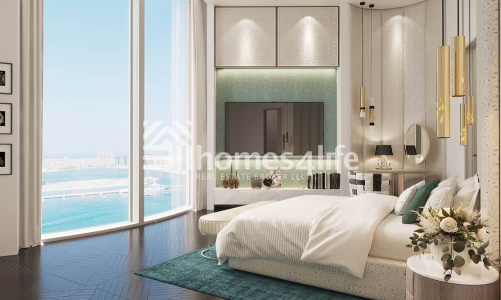 位于迪拜码头，卡瓦利大厦 5 卧室的顶楼公寓 24999999 AED - 5905843