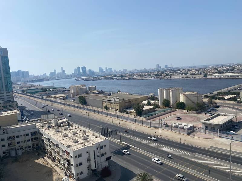 Fully sea view 2 bed rooms hall available for rent in Ajman pearl towers