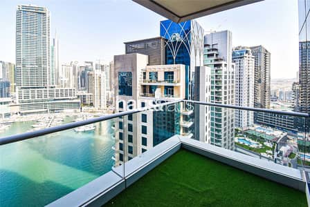2 Bedroom Flat for Sale in Dubai Marina, Dubai - Vacant | High Floor | Upgraded | Full Marina Views