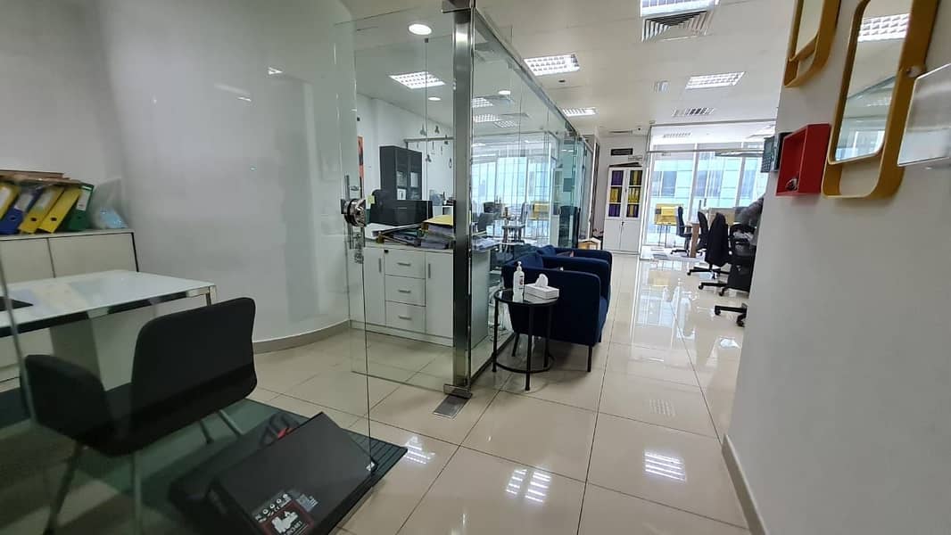 Business bay Fully furnished beautiful office