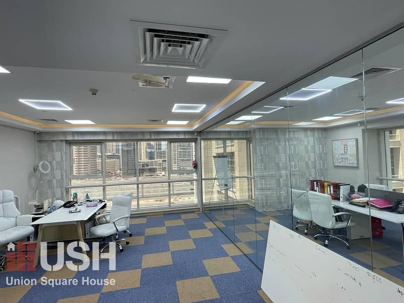 Fitted Office| Close to Metro| Lake View