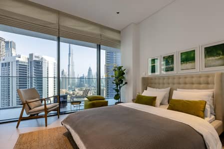 1 Bedroom Flat for Sale in Business Bay, Dubai - LUXURIOUS BURJ KHALIFA VIEW | GREAT INVESTMENT!! | 7% ROI × 5 YEARS &