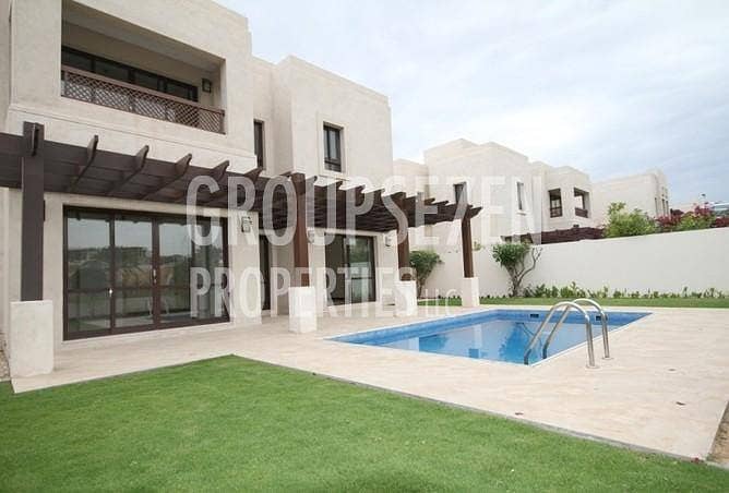 2 Months Rent Free AED 51666 and Move in to your Golf Course Facing Villa