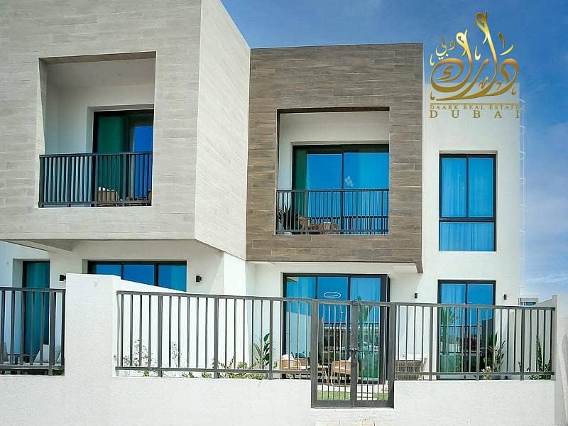 Own a ready villa in Ras Al Khaimah, direct sea view
