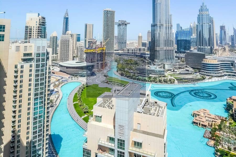 Majestic 2BR With Fountain View & Burj View