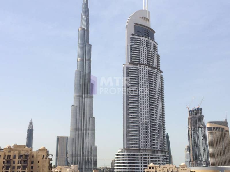 Lower Floor | Furnished | Burj khalifa view