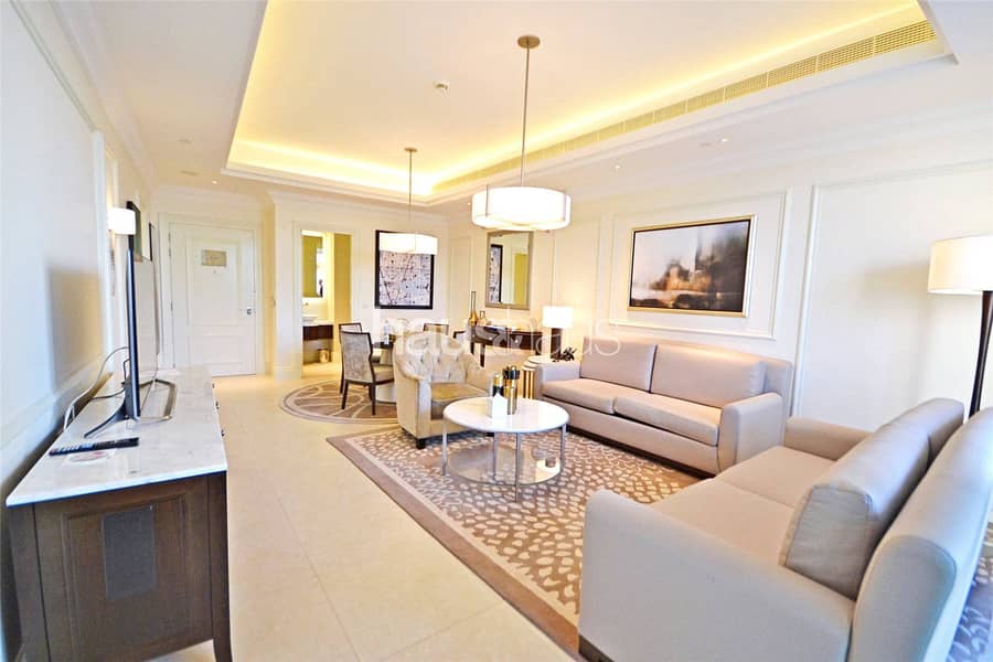 位于迪拜市中心，谦恭大道大厦 1 卧室的酒店式公寓 180000 AED - 5912113