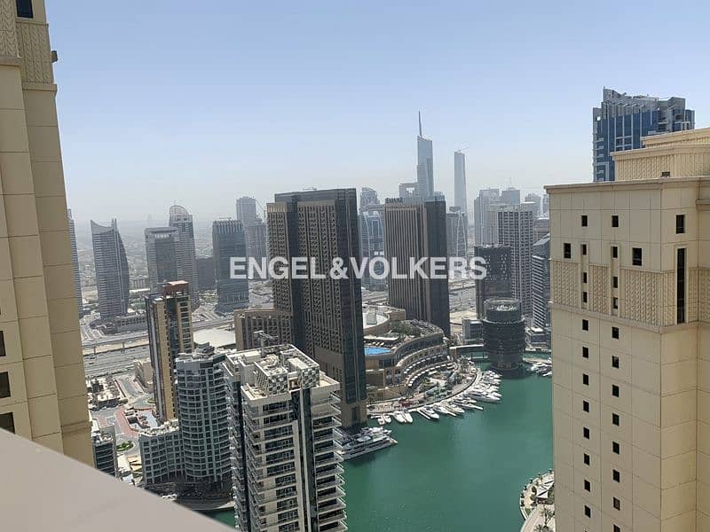 Spacious|Fully Furnished|High Floor|Marina View
