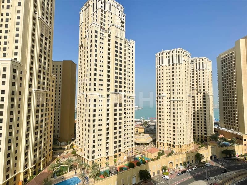 位于迪拜码头，中心大厦 2 卧室的公寓 1475000 AED - 5872439