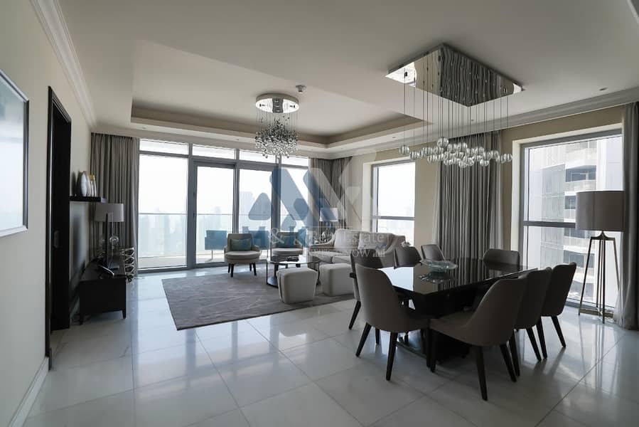 位于迪拜市中心，谦恭大道酒店 3 卧室的顶楼公寓 850000 AED - 5518789