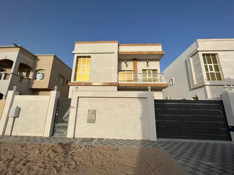 OFFER BRAND NEW VILLA FOR RENT 5 BEDROOMS WITH HALL IN AL RAWDA 1 AJMAN RENT 90,000/- AED YEARLY