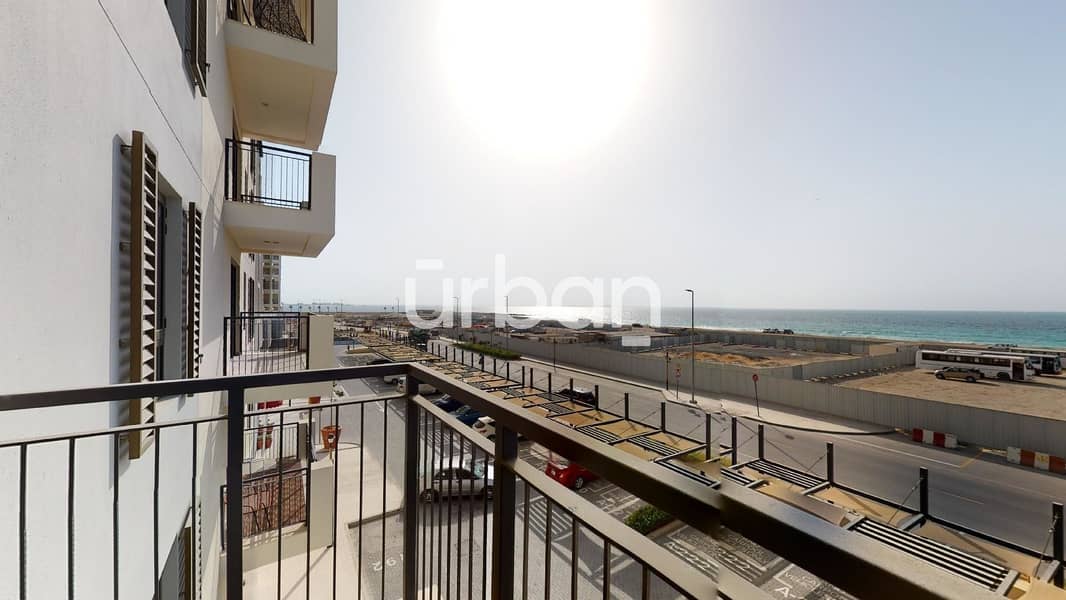 Balcony | Sea view | Shared gym