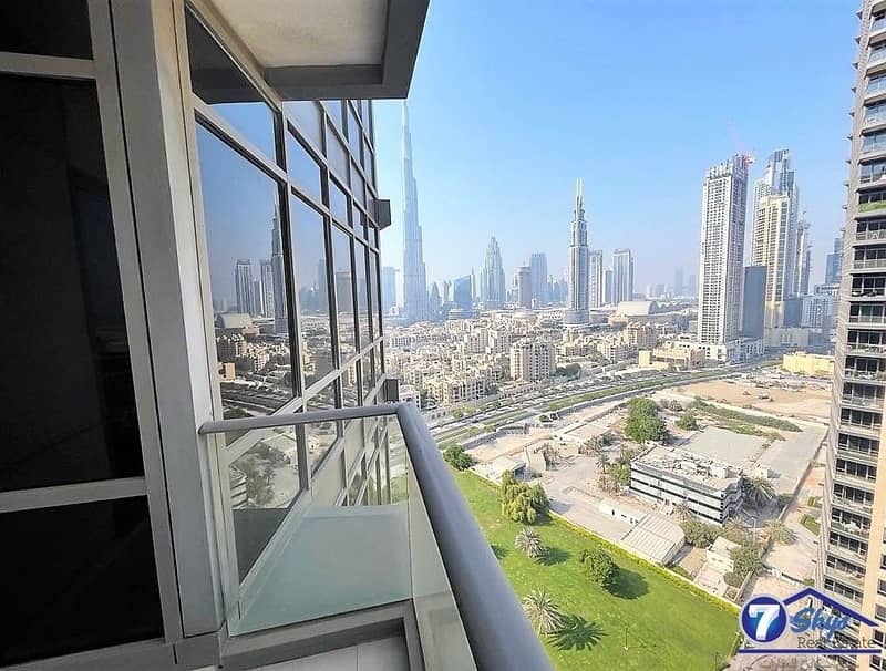 Partial Burj Khalifa View 1BHK | South Ridge