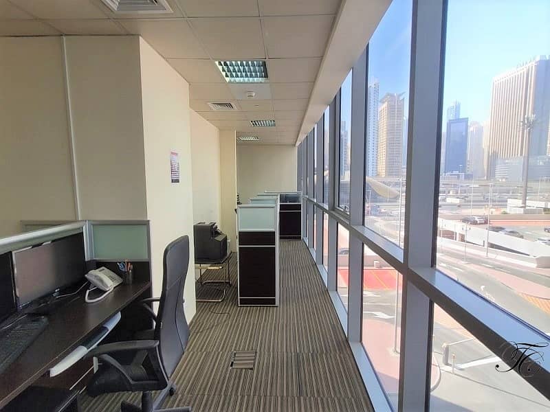 位于朱美拉湖塔 (JLT)，JLT D区，靛蓝大厦 的写字楼 80000 AED - 5915020