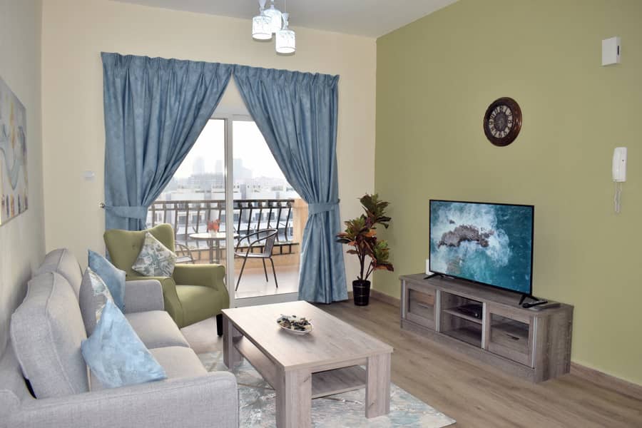 PROMOTIONAL OFFER! LIMITED PERIOD !RELAXING FULLY FURNISHED 1 BR APARTMENT IN JVC!! ALL BILLS INCLUDED! PROMOTIONAL OFFER! LIMITED PERIOD !RELAXING FULLY FURNISHED 1 BR APARTMENT IN JVC!! ALL BILLS INCLUDED!