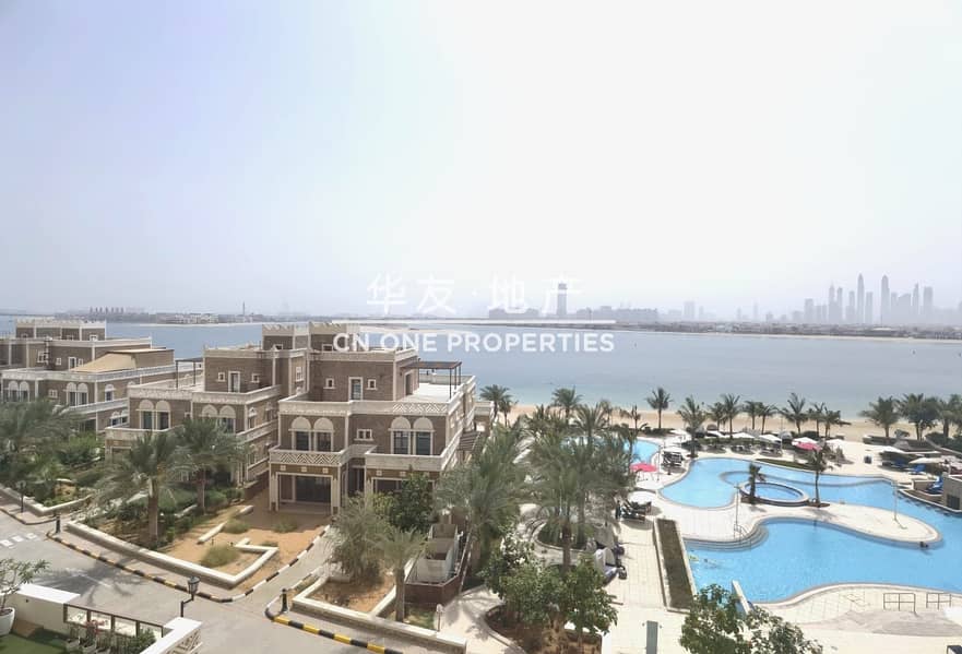 2BR+1M | FULLY FURNISHED | FULL SEA VIEW |