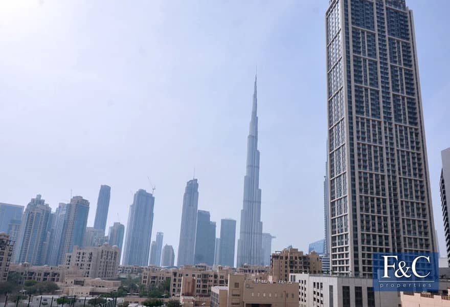 Full Burj Khalifa View | Chiller Free | Spacious