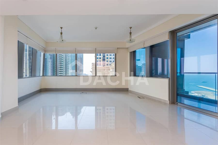 位于迪拜码头，海洋塔楼 2 卧室的公寓 140000 AED - 5917087