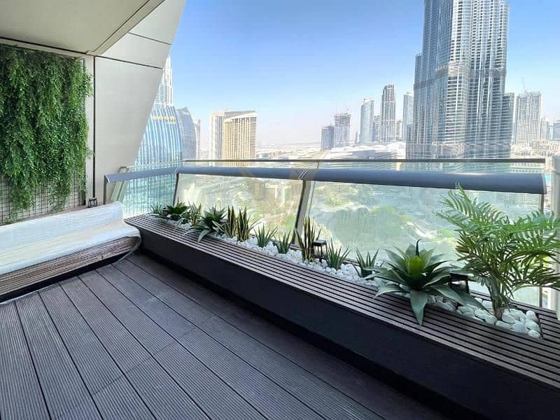 شقة في برج فيستا وسط مدينة دبي 2 غرف 4395000 درهم - 5917356