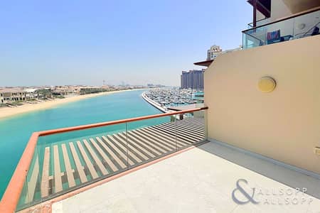 Studio for Rent in Palm Jumeirah, Dubai - Studio Apt | Full Water View | Vacant Now