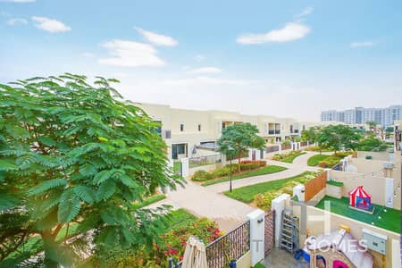3 Bedroom Townhouse for Sale in Town Square, Dubai - Beautiful Green View | Vacant June 2022