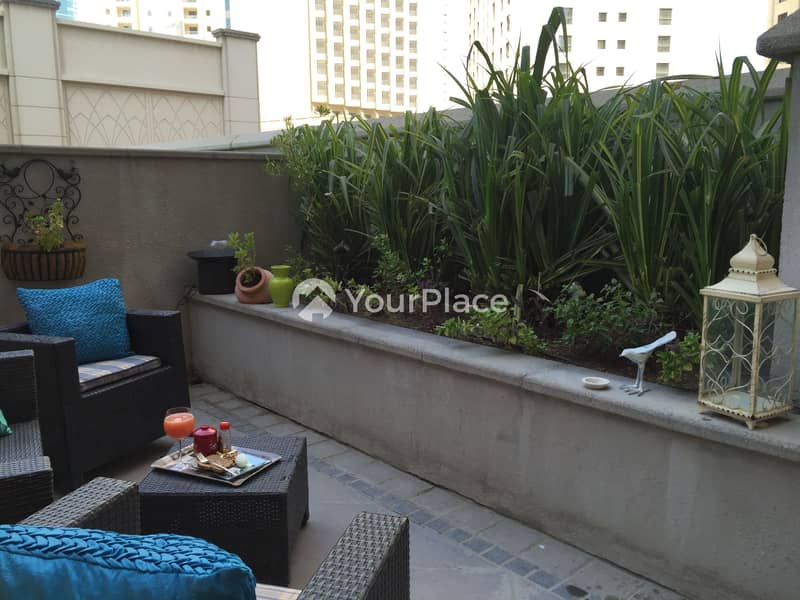 Vacant | Furnished | Big Layout | Private Terrace