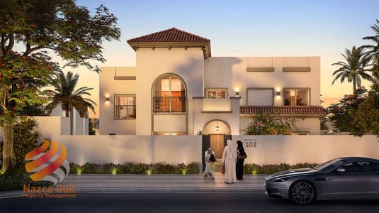 6 Bedroom Villa for Sale in Al Shamkha, Abu Dhabi - Modern Arabic and  Contemporary  Villas ! Finishes Designed With Taste