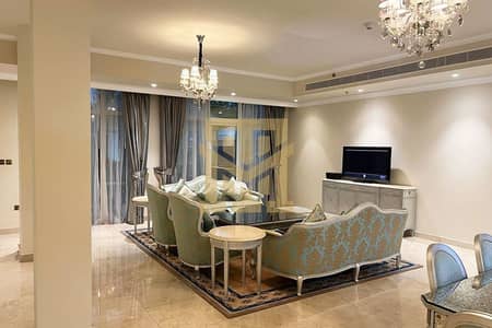شقة 4 غرف نوم للايجار في نخلة جميرا، دبي - شقة في كمبينسكي نخلة جميرا ذا كريسنت نخلة جميرا 4 غرف 700000 درهم - 5919472