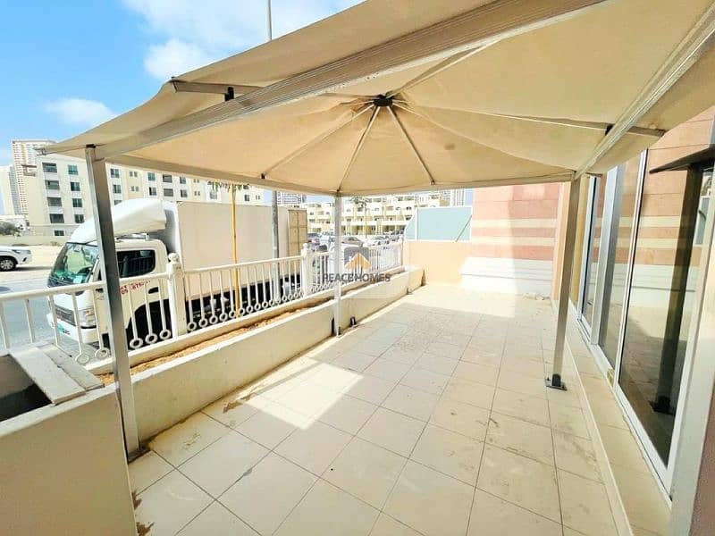 PAY 4CHQS | WIDE-OPEN 1BR | WITH TERRACE @45K