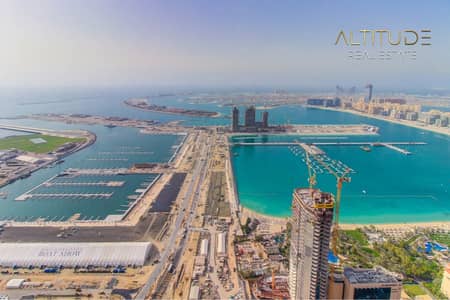 4 Bedroom Apartment for Sale in Dubai Marina, Dubai - Spectacular Sea View | High Floor | Skyscraper