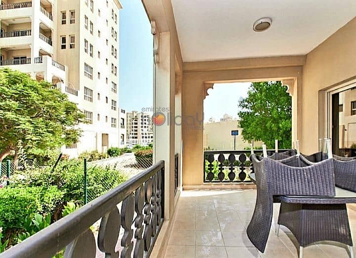 Fully Furnished with Pool Views and Large Balcony!