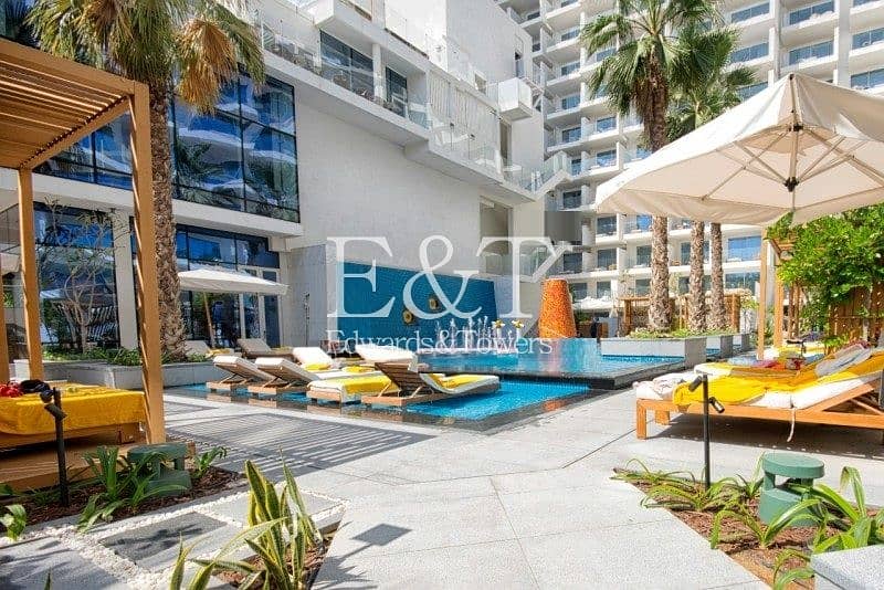 位于朱美拉棕榈岛，朱美拉棕榈岛五号酒店 1 卧室的酒店式公寓 1600000 AED - 5912922
