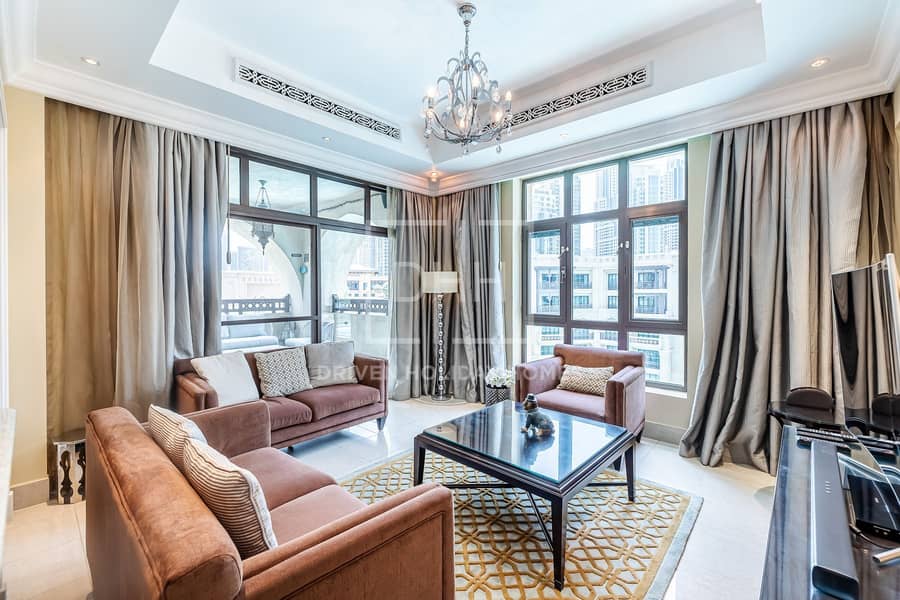 Arabesque 2BR Souk AlBahar Fountain View