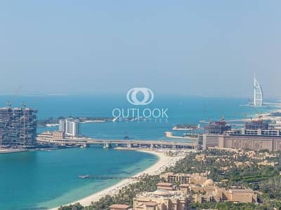 4 Bedroom Apartment for Sale in Dubai Marina, Dubai - Fully Upgraded & Furnished | Stunning view of Palm