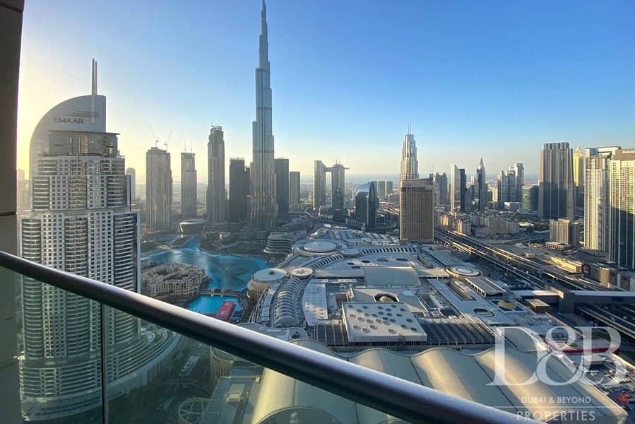 Burj View | Serviced 2 Bed |  High Floor