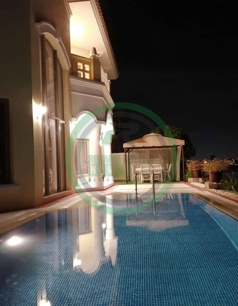 5BR VILLA SEA VIEW BEACH ACCESS FULLY FURNISHED PALM JUMEIRAH